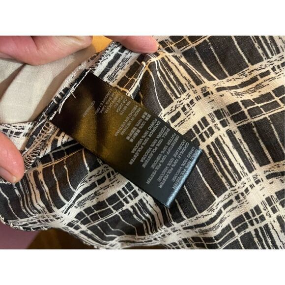 URBAN OUTFITTERS - Academia Grid Print Plaid True Wrap Dress size M - Picture 3 of 5